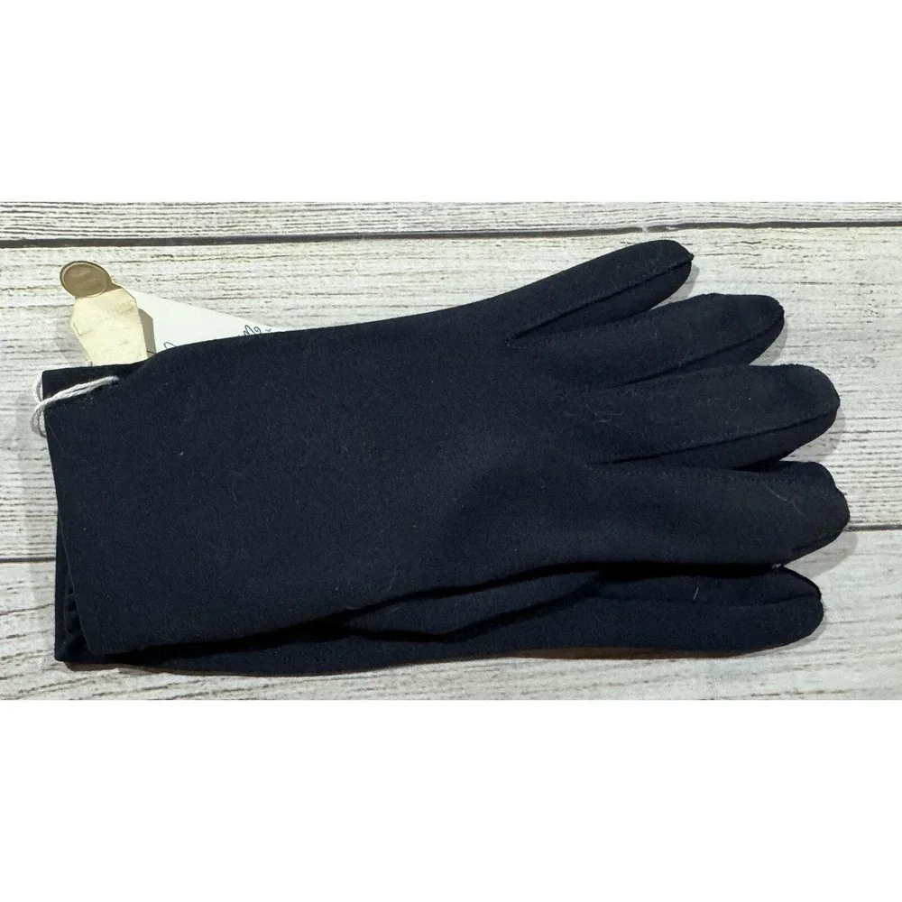 Vintage NOS Kayser Magic Motion Gloves Navy Blue w/ Original Tag TubE